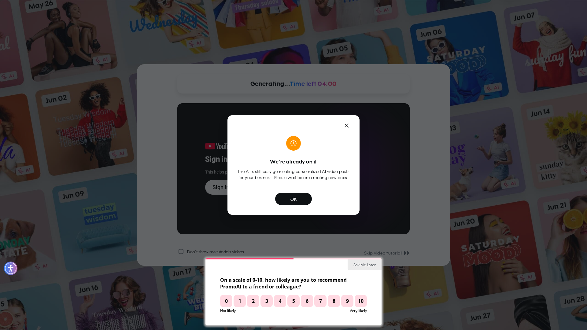 Test failure screenshot